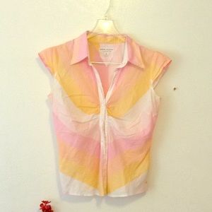 Vintage TOMMY HILFIGER Button-up Shirt, Colorful, Medium